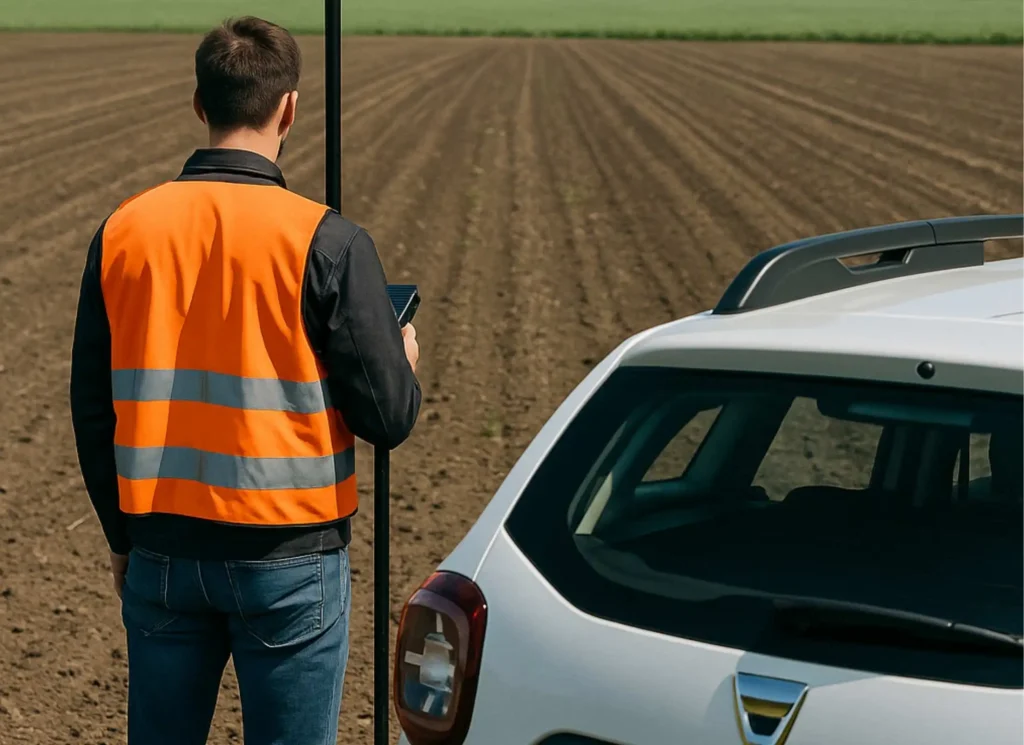 Megkezdte az MVH a terepi ellenőrzéseket, a fehér terepjáró a föld szélén már sejteti, hogy te is kiválasztásra kerültél